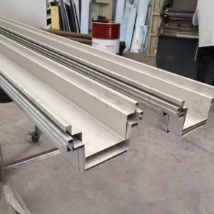 Custom 304 Stainless Steel U shaped Roof Gutter Stainless Steel Drainage Trough Customized for Building Drainage