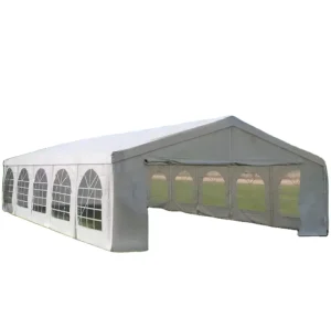 Custom 5X 10m Steel Frame Outdoor Large Carport Canopy Tents Iron Wedding Event Party Cover Pressure Treated Nature