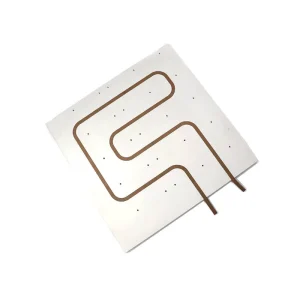 Custom Aluminum Water Cooling Plate with 3 8 Copper Tubes 4 Loops Cold Plate Heatsink Plate