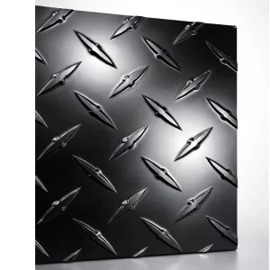 Custom Anti-Slip Metal Sheets with Perforated and Checkered Plates for Industrial Flooring
