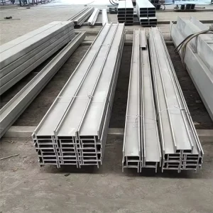 Custom Astm 321 304 Iron Structural Stainless Steel I H Shape Beam