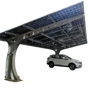 Custom CE Certification Steel Structure Outdoor Garage Aluminium Garages Canopies Solar Carports Shed for Car Parking