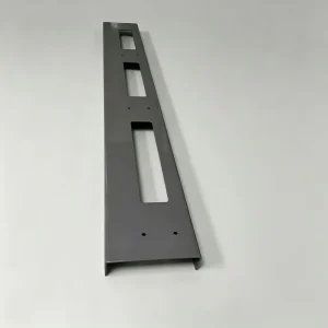 Custom CNC Bent U Channel Sheet Metal Bracket Laser Cut Hollow U Shape Metal Support Mount Plate Sheet Metal Fabrication Parts