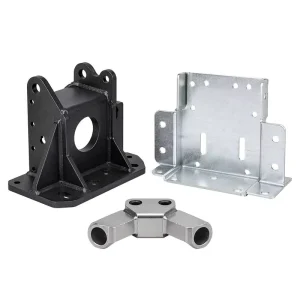 Custom CNC Machined Steel Stainless Steel Sheet Metal Fabrication Welding Heavy Mounting Bracket Stamping Support Base