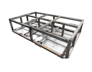 Custom CNC Welded Steel Frame Manufactured to Your Drawings for Robotics and Automation Equipment