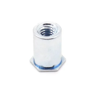 Custom Carbon Steel Stainless Steel Hexagon Flat Head Galvanized Passivated Nuts Corrosion Resistant for Mining Water Treatment