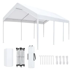 Custom Carport Canopy Tent Heavy Duty Waterproof Portable Garage Factory Supplier