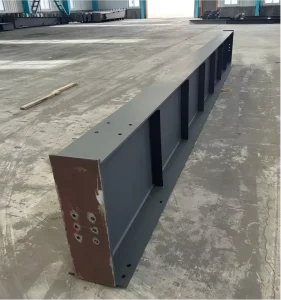 Custom Coated Steel Crane Beam Components for Warehouse and Workshop Expansion