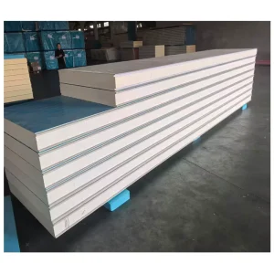 Custom Cold Room Workshop PU PIR Sandwich Panel Fireproof Soundproof Insulated Exterior Wall Panels