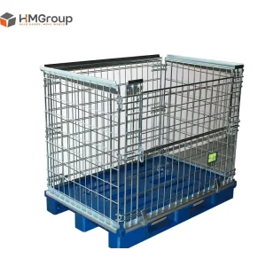 Custom Collapsible Warehouse Storage Mild Q235 Durable Steel Pallet Retention Unit