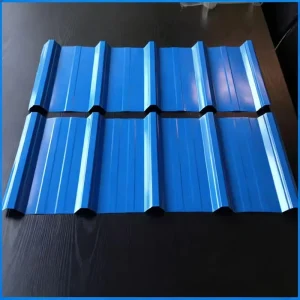 Custom Color Coated Steel Corrugated Roofing Panels Durable Waterproof Anti Corrosion Fire Resistant for Industrial Warehouse