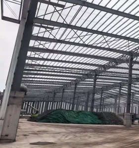 Custom Colors & Sizes Steel Truss Structure Building for Commercial Use