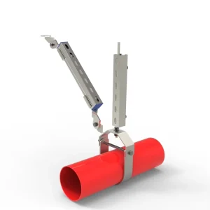 Custom Commercial Construction Steel Metal Anti Earthquake Seismic Bracing seismic Bracket for Pipes