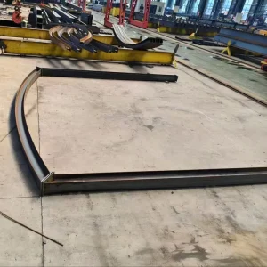 Custom Curved Beam Prefabricated Steel Arch Precision Bent Steel Made to Order Steel Arch