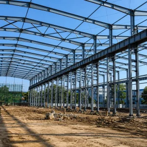 Custom Designed Structural Steel Factory Building with Fabrication Service
