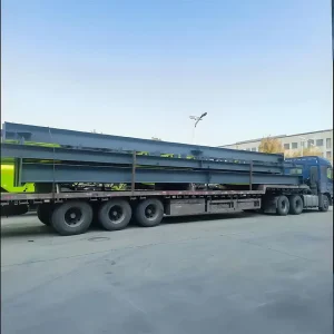 Custom Durable Anti Corrosion Fire Resistant Industrial Steel Beam Bridge for Heavy Machinery Crossing