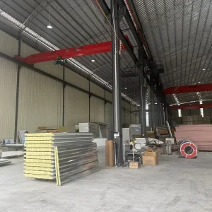 Custom Eco Friendly Rock Wool Sandwich Panel Waterproof Fireproof Color Steel Composite Board for Cold Room Hotel Exterior Wall