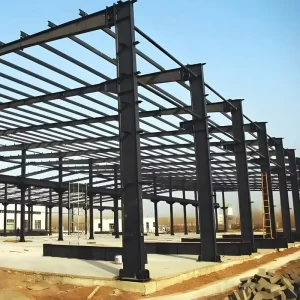 Custom Engineered Modular Steel Structure Workshop Kit ISO9001 Certified