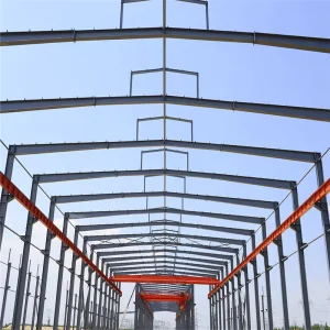 Custom Engineered Steel Warehouse Structure for Logistics Center and Commercial Storage Building
