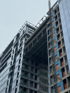 Custom Fabricated Galvanized Steel Frame Parts For Factory Workshop Construction Projects