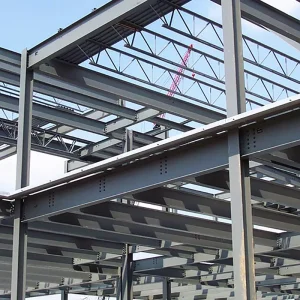 Custom Fabricated Steel Structure Parts Welded Steel Frame for Mining Equipment Support