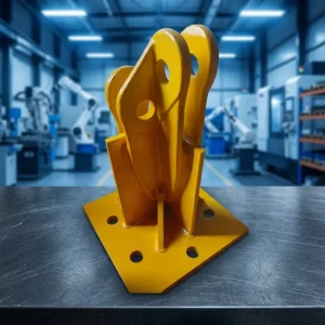 Custom Fabrication Welded Steel Support Base for Construction Machinery Parts Spares