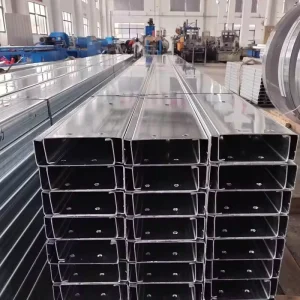 Custom Factory’s High-quality Galvanized Steel Pillars Purlins and C-shaped Steel Channels Sheet Metal Fabrication