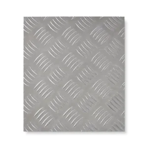Custom Five-Bar Aluminum Checker Plate for Anti-Slip Flooring