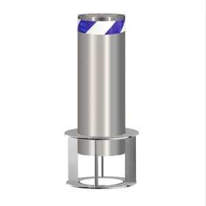 Custom Fixed Riot Proof Lifting Vehicle Barrier Security Bollard Heavy Duty Parking Equipment Hydraulic Lifting Column