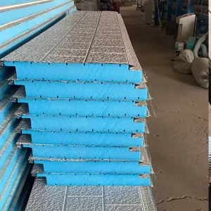 Custom Foam EPS Sandwich Panels 16 20mm Decorative Metal Carved Polyurethane Insulation Exterior PU Wall Panel for Hotel