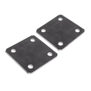 Custom Galvanized Carbon Steel Embedded Shield Plate Wall Foundation Parts Steel Base Plate for Curtain Sheet Metal Fabrication
