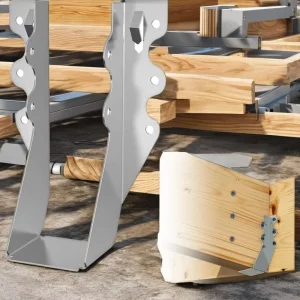 Custom Galvanized Steel Anti-rust Building Construction Beams Support Bracket Joist Hangers for Roof Fasteners Hardware Kit