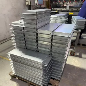 Custom Galvanized Steel Mounting Base Plate Laser Cut Bent Support Plate Machinery Sheet Metal Fabrication