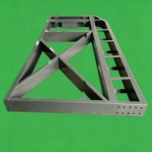 Custom Heavy-Duty Welded Steel Equipment Frame, Powder Coated Industrial Machine Base Chassis