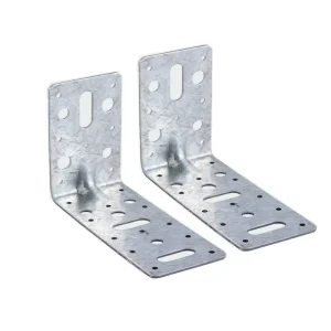 Custom High Performance Building Corner Galvanized Stainless Steel Angle Brackets Heat Treating Steel Building Brackets