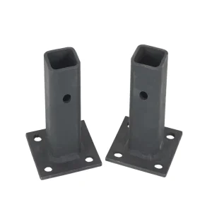 Custom High Quality Low Price Laser Welding Metal Square Post Brackets Price Sheet Metal Fabrication Parts Services