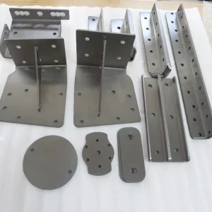 Custom High Quality Stainless Steel L-shaped Metal Sheet Bracket-Laser Cut