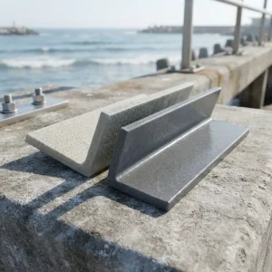 Custom High Strength Fiberglass FRP Angle Steel with Smooth Surface for Construction Coated Cutting Available