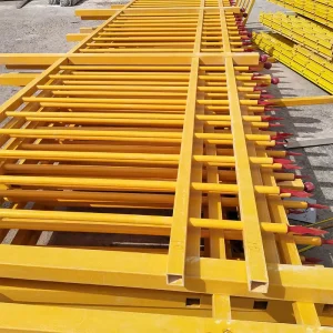 Custom Insulated FRP Transformer Fence Non-Conductive Fiberglass Safety Barrier High Voltage Substation Box