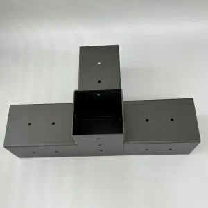 Custom Kit Brackets Stainless Steel Black Eco Friendly Powder Coated Garden Buildings Pergola Brackets Waterproof Outdoor Patio