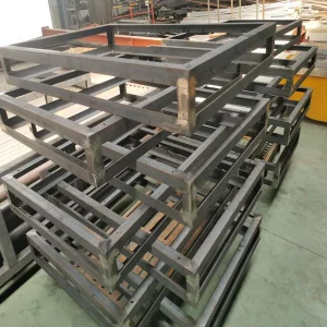 Custom Large Heavy Duty Steel Frame Assemblies Fabricated Welding Metal Fabrication Service Steel Components Powder Coated