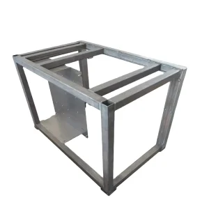 Custom Large Heavy Duty Steel Structure Table Frame Assemblies Fabricated Welding Metal Fabrication Service Steel Components