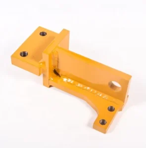Custom Laser Welded Sheet Metal Part Galvanized with Powder Coating and Zinc Plating