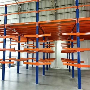 Custom Layout Industrial Heavy Duty Corrosion Protected Anti Rust Steel Warehouse Mezzanine Shelving
