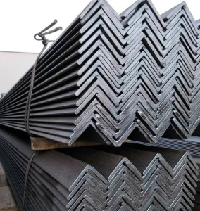 Custom Length Carbon Steel Angle Bar Laser Cutting Drilling Hole L Profile for Industrial Rack