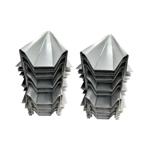 Custom-Length Galvanized Steel W-Shaped PV Water Guide Trough for Photovoltaic Mounting Systems