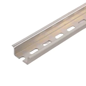 Custom Light Rail Guide Rail Strut Channel Fittings High Quality Cold Rolled Steel DIN Standard From Zhejiang