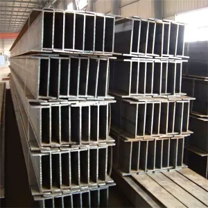 Custom Machining Black Finished H Section Steel H Beam for Oversized Workshop Stadium Steel Structure Works