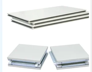 Custom Male Female Interlock Handmade Cleanroom Sandwich Galvanized Steel Rock Wool MgO Fireproof GMP Food Pharmacy Workshop