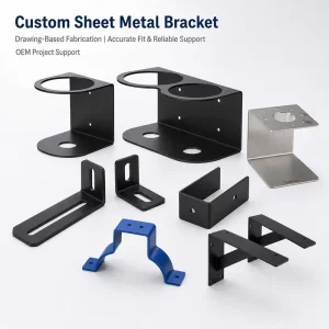 Custom Metal Brackets OEM ODM Laser Cutting Stamping Bending Welding 304 Stainless Steel Powder Coating Sheet Metal Fabrication